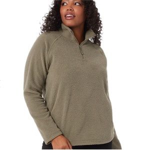 32Degrees Sherpa 1/4-Zip NWT